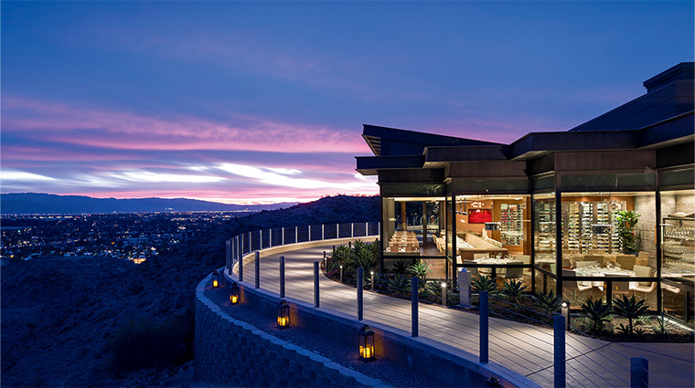 the edge steakhouse  exterior